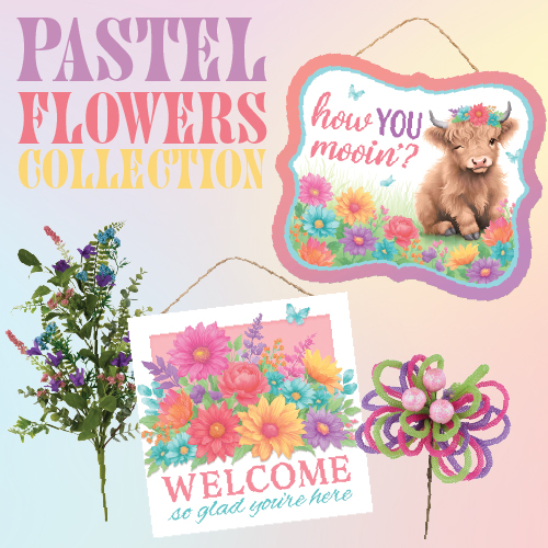 Pastel Flowers Collection